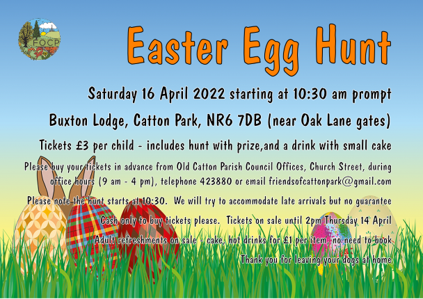 FoCP Easter Egg Hunt - 16th April 2022