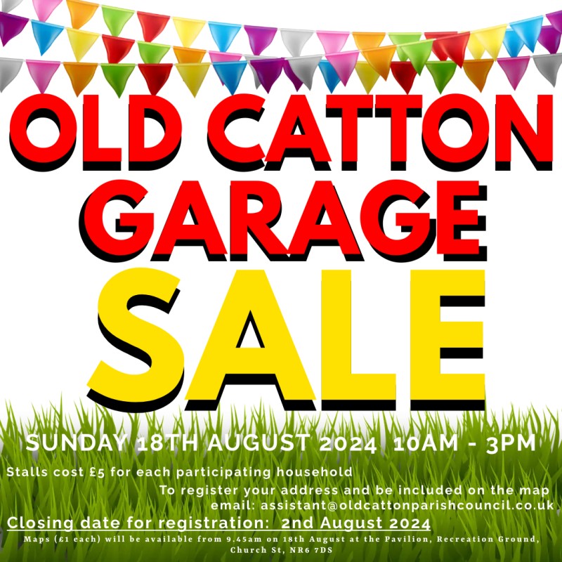 Old Catton Garage Sale - 2024