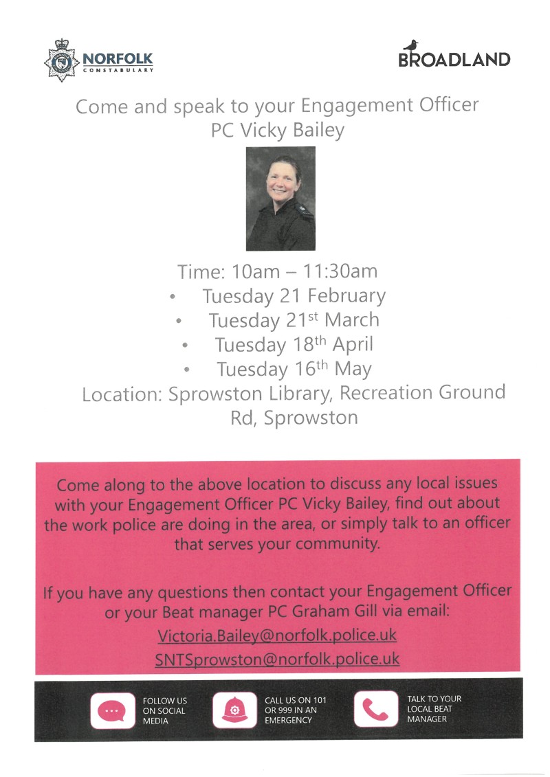 Police Engagement Officer Dates
