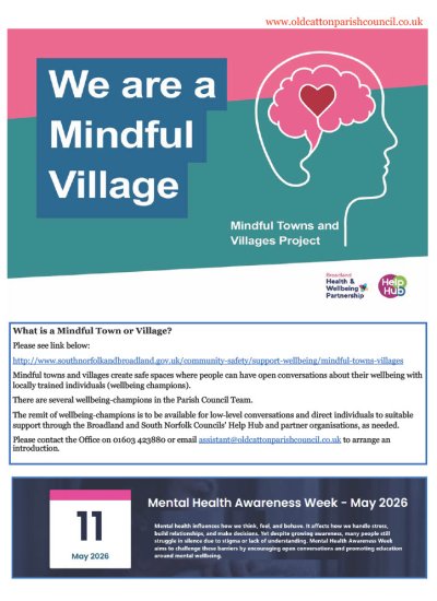 Week Commencing May 11th is Mental Health Awareness Week