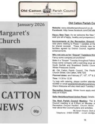 Old Catton News, January 2026