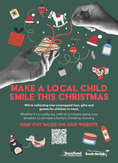 Broadland and South Norfolk Council - Christmas Toy Appeal