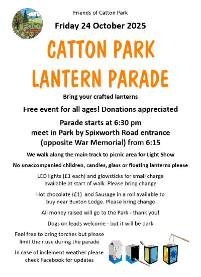 Lantern Parade October 24th