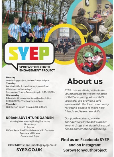 Sprowston Youth Engagement Project