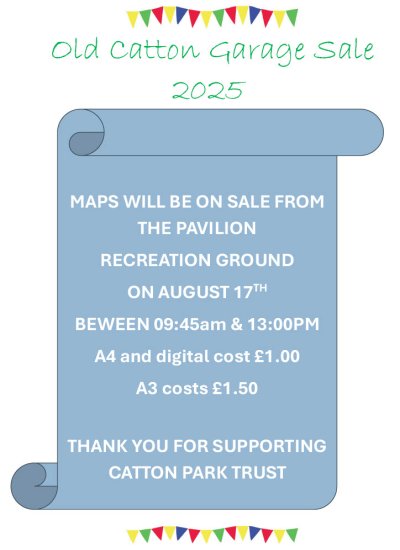 Maps for the Garage Sale 2025